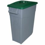 Κάδος Απορριμμάτων για Ανακύκλωση Denox 65 L Πράσινο (x2)