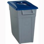 Κάδος Απορριμμάτων για Ανακύκλωση Denox 65 L Μπλε (x2)
