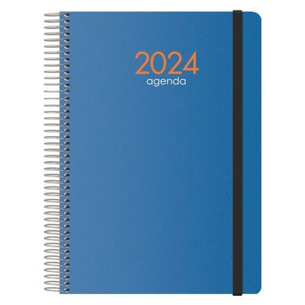 Ατζέντα SYNCRO  DOHE 2024 Ετήσιο Μπλε 15 x 21 cm