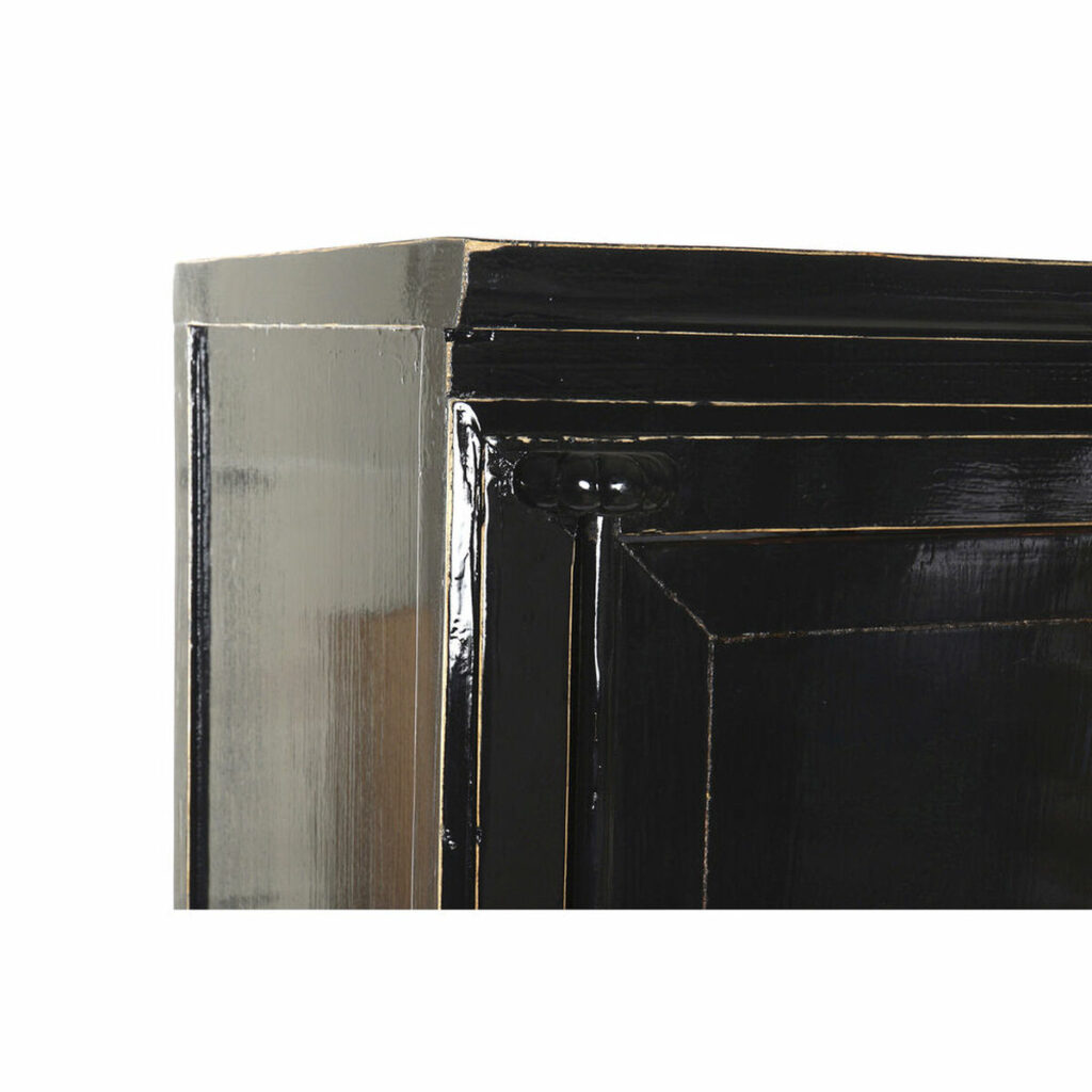 Ντουλάπι DKD Home Decor Μαύρο Μέταλλο 108 x 48 x 172 cm