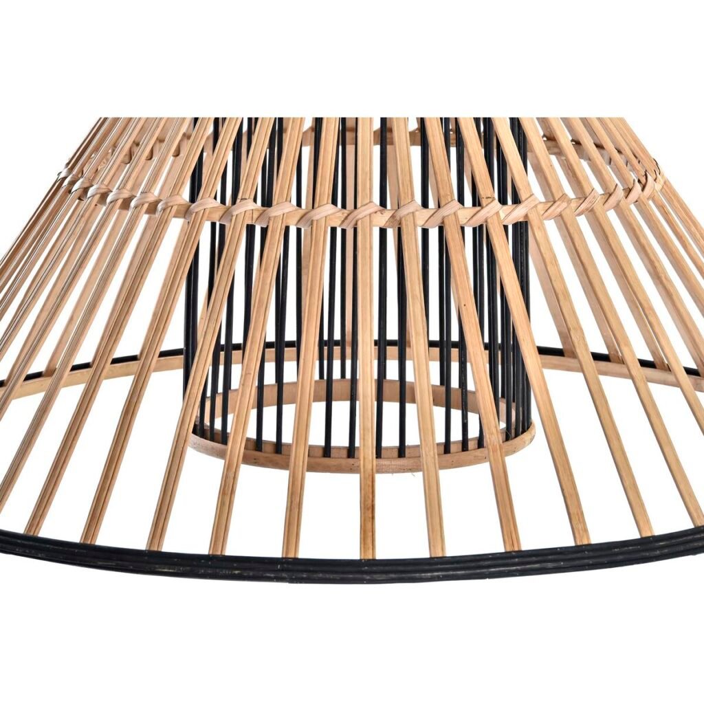 Φωτιστικό Οροφής DKD Home Decor Bamboo 50 W 63 x 63 x 31 cm