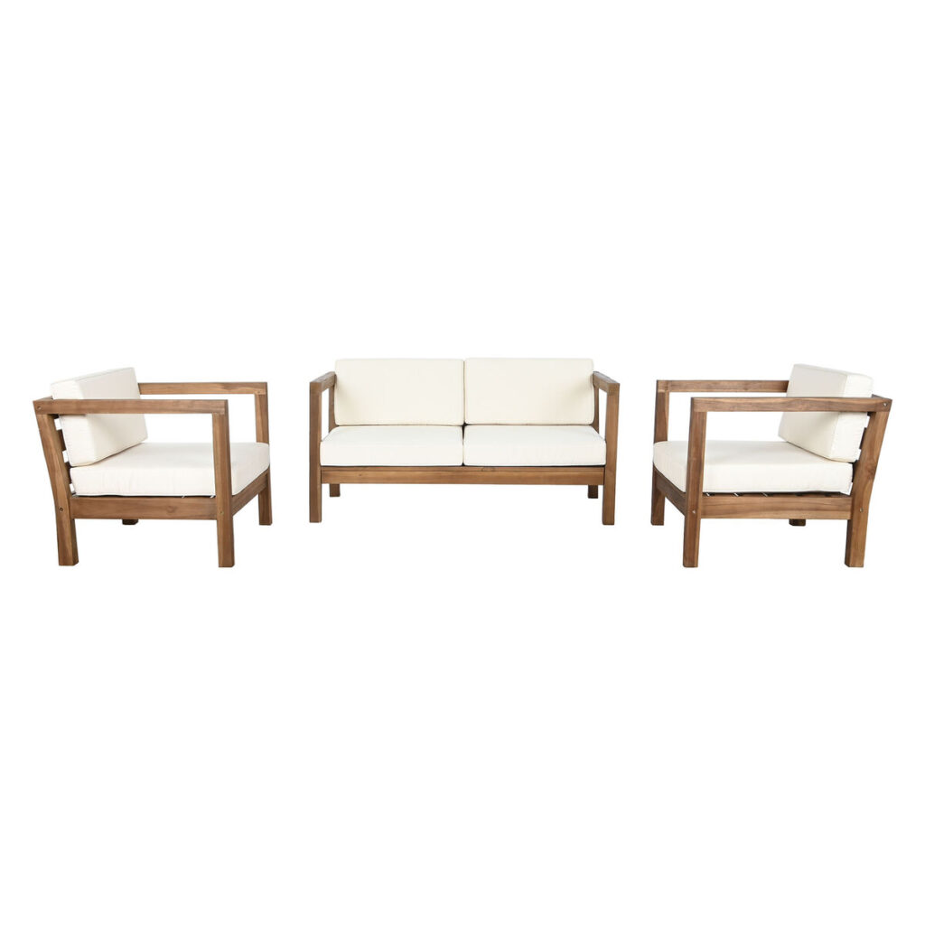 Σετ Τραπέζι με 3 Καρέκλες DKD Home Decor 130 x 69 x 65 cm