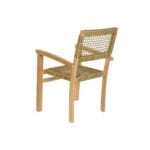 Σετ Τραπέζι με 4 Καρέκλες DKD Home Decor 100 x 100 x 75 cm