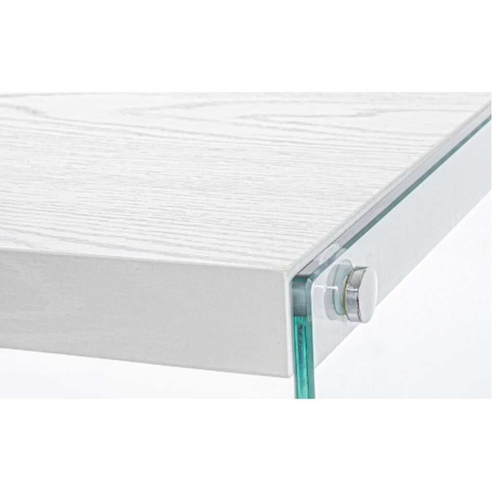 Κονσόλα DKD Home Decor Λευκό Διαφανές Κρυστάλλινο Ξύλο MDF 120 x 40 x 76 cm (1 μονάδα)