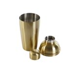 σετ αξεσουάρ για κοκτέιλ DKD Home Decor Χρυσό Ανοξείδωτο ατσάλι 500 ml 8 x 8 x 21 cm