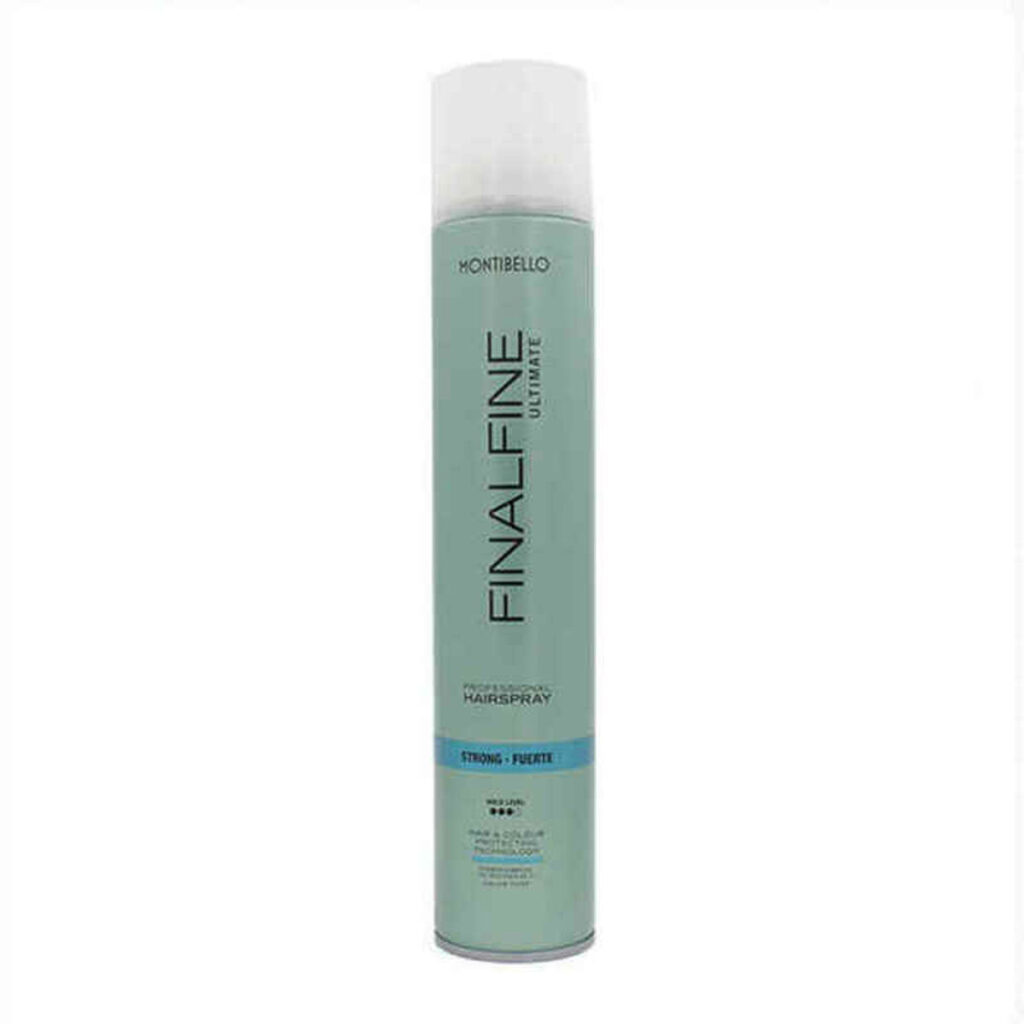 Πλάκα Στερέωσης Χωρίς Aέριο Finalfine Strong Montibello Finalfine Hairspray (500 ml)