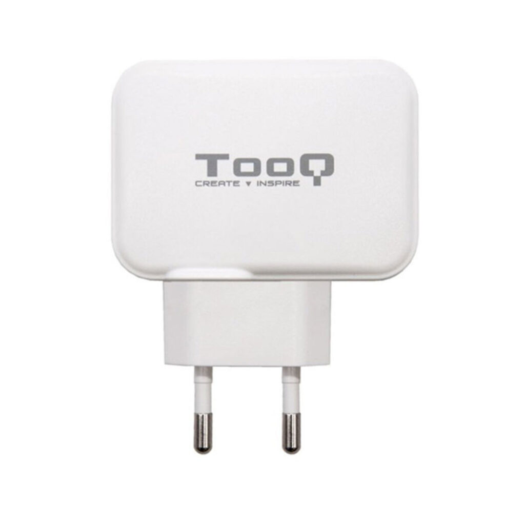 Φορτιστής USB Τοίχου TooQ TQWC-2SC02WT