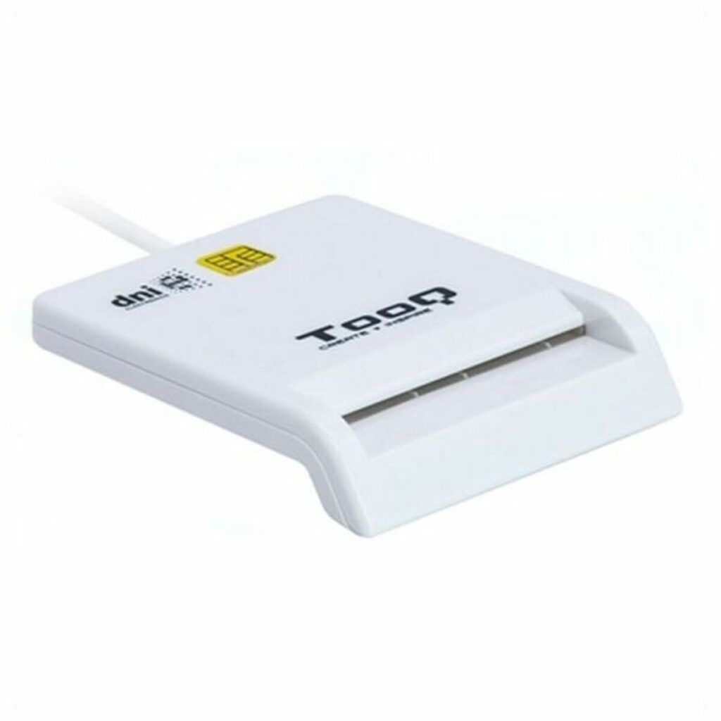 Έξυπνη Μονάδα Ανάγνωσης Καρτών TooQ TQR-210W USB 2.0 Λευκό