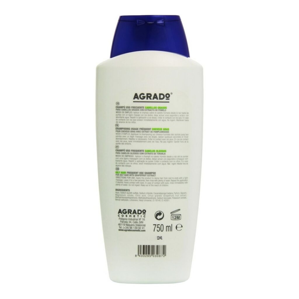 Σαμπουάν Agrado Λιπαρά Μαλλιά (750 ml)