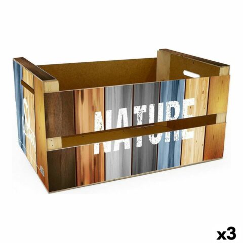 Κουτί αποθήκευσης Confortime Nature (3 Μονάδες) (44 x 24