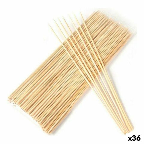 Σετ Σκευών για Σουβλάκια για Μπάρμπεκιου Bamboo 30 cm 4 mm (36 Μονάδες) (50 pcs)