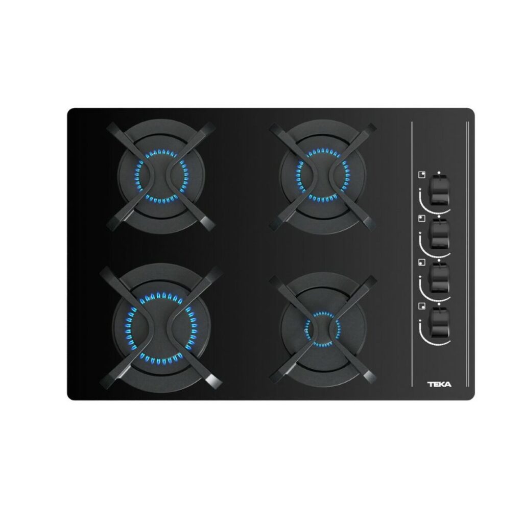 Εστία Υγραερίου Teka Teka | Placa Cristal Gas 60 cm 7300 W