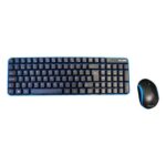 Ασύρματο Πληκτρολόγιο και Ποντίκι ELBE PTR-101 Μαύρο Μπλε/Μαύρο Μαύρο/Μπλε