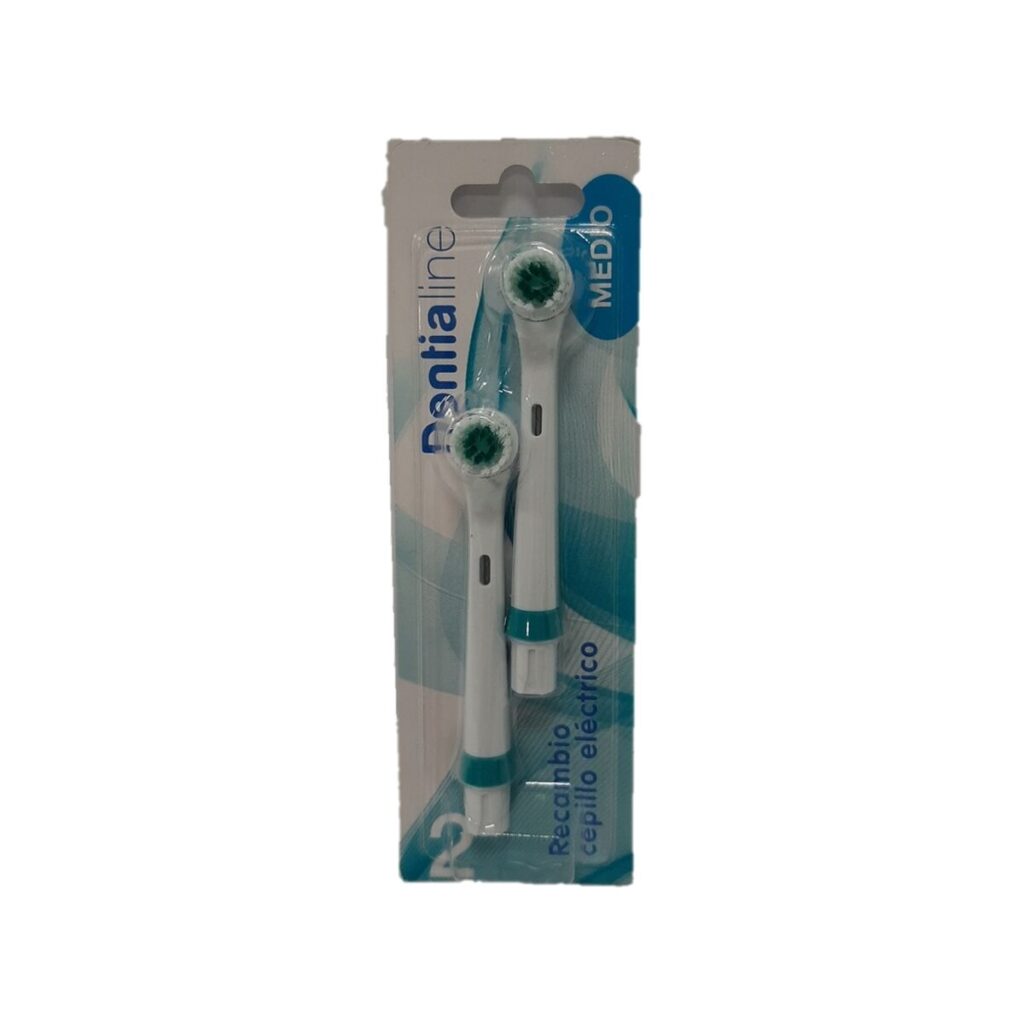 Ανταλλακτικό Ηλεκτρικής Οδοντόβουρτσας Dentialine (2 uds)