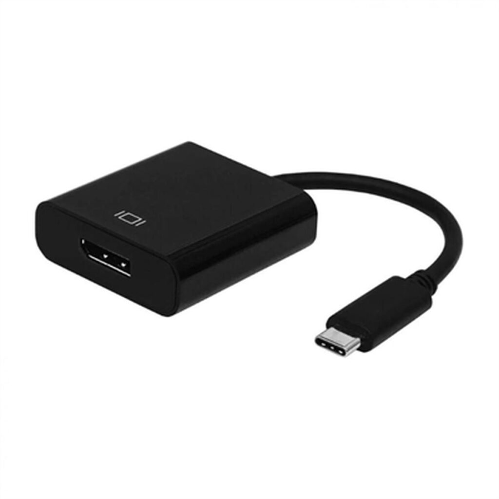 Αντάπτορας USB C σε DisplayPort Aisens A109-0345 Μαύρο 15 cm 4K Ultra HD