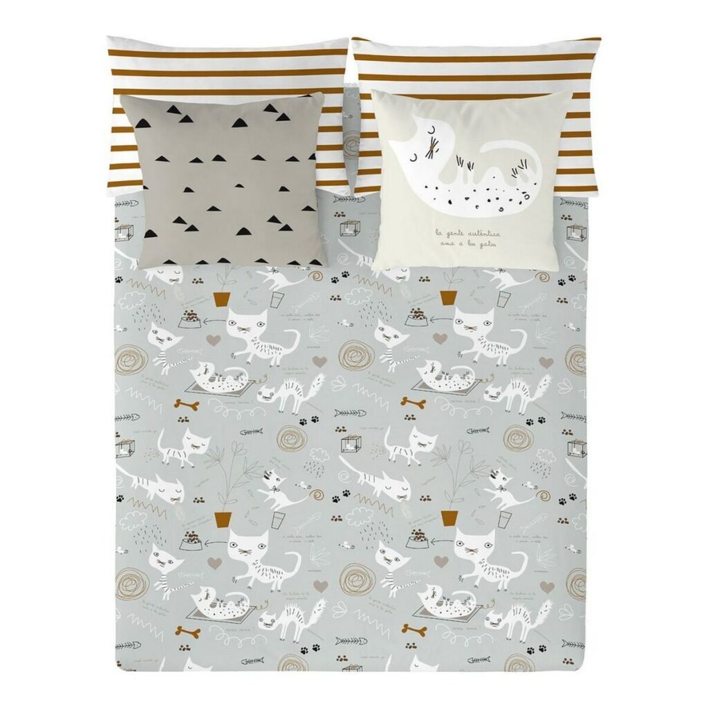 Κάλυψη παπλώματος Panzup Cats Kρεβάτι 180/190 εκ (260 x 220 cm)