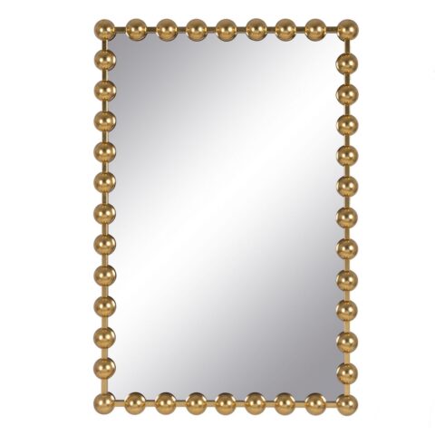 Τοίχο καθρέφτη Χρυσό Σίδερο 60 x 4