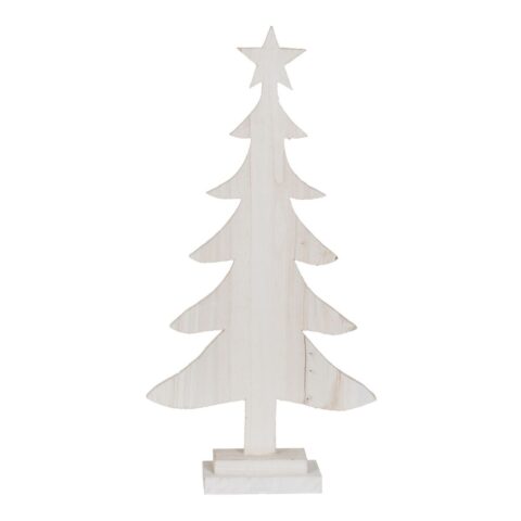 Χριστουγεννιάτικο δέντρο Λευκό Ξυλο παουλόβνια Δέντρο 40 x 2 x 80 cm
