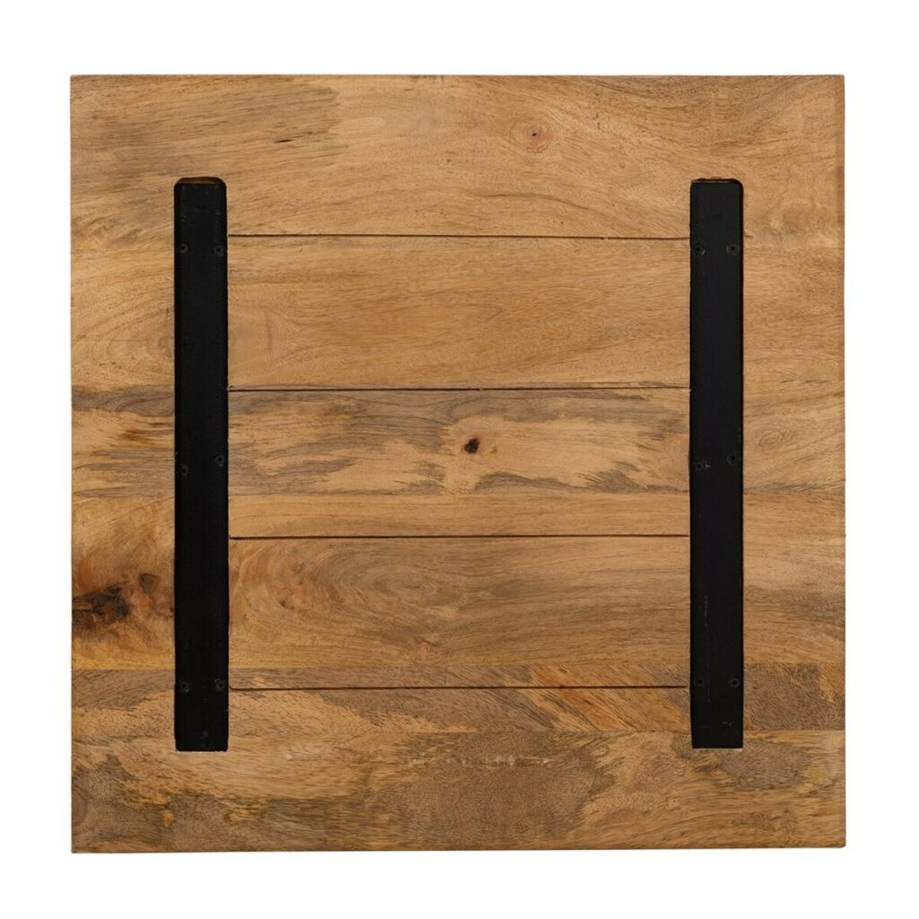 Table top Τετράγωνο Μπεζ Ξύλο από Μάνγκο 60 x 60 x 3 cm