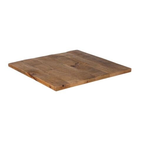 Table top Τετράγωνο Μπεζ Ξύλο από Μάνγκο 70 x 70 x 3 cm