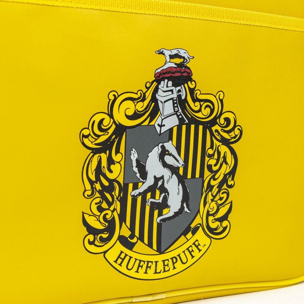 Σχολική Τσάντα Harry Potter Hufflepuff Κίτρινο 33 x 28 x 15 cm