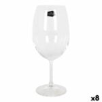 Ποτήρι κρασιού Crystalex Lara Διαφανές Κρυστάλλινο (x6) (8 Μονάδες) (540 cc)