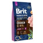 Φαγητό για ζώα Brit Premium by Nature Κοτόπουλο 3 Kg