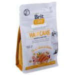 Γατοτροφή Brit Care Grain Free Haircare Healthy & Shiny Coat Ενηλίκων Κοτόπουλο Salmon 400 g