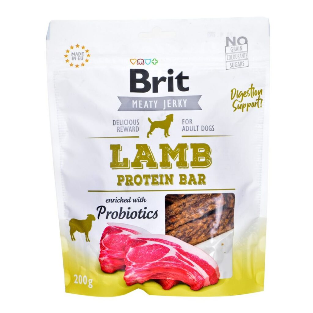 Σνακ για τον Σκύλο Brit Lamb Protein bar Αρνί 200 g