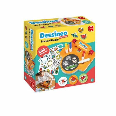 Χειροτεχνικό Παιχνίδι Diset Deessineo Stickers Studio