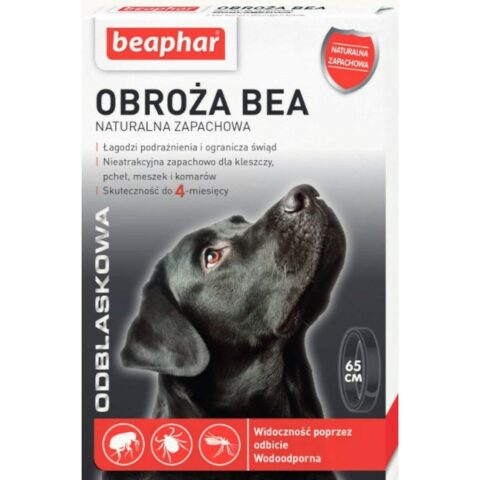 Κολλάρο Σκύλου Beaphar 65 cm Φλοιούς και τσιμπούρια Μαύρο Σκούρο γκρίζο