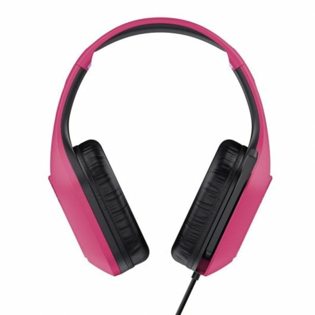 Ακουστικά με Μικρόφωνο Trust 24992 Μαύρο Ροζ