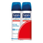 Αποσμητικό Spray Men Active Control Sanex Men Active Control H (2 pcs) 200 ml