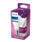 Σφαιρική Λάμπα LED Philips Equivalent E27 60 W E (4000 K)