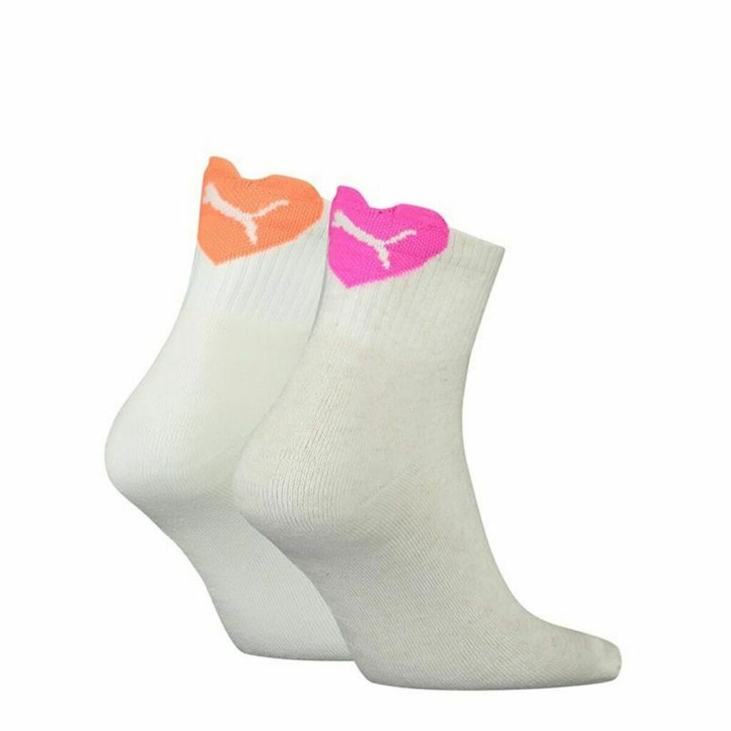 Αθλητικές Κάλτσες Puma Heart Short Λευκό