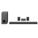 Σύστημα Ηχείων Soundbar LG S80QR Μαύρο 620 W Ασημί