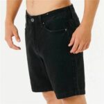 Aθλητικό Σορτς Rip Curl Denim Walkshort Μαύρο