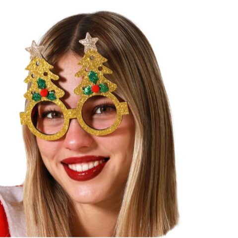 Γυαλιά Χρυσό Χριστουγεννιάτικο στεφάνι