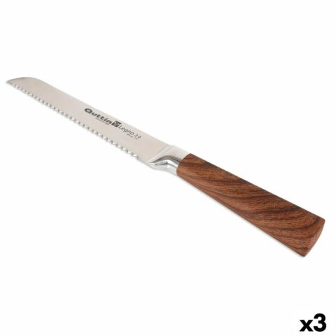 Μαχαίρι Ψωμιού Quttin Legno 2.0 Ξύλο 3 Μονάδες 20 cm