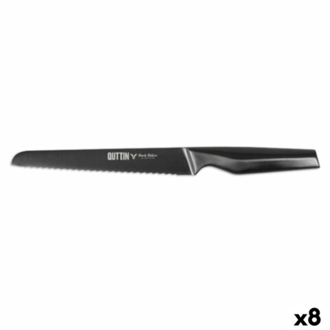 Μαχαίρι Ψωμιού Quttin Black Edition 8 Μονάδες 20 cm