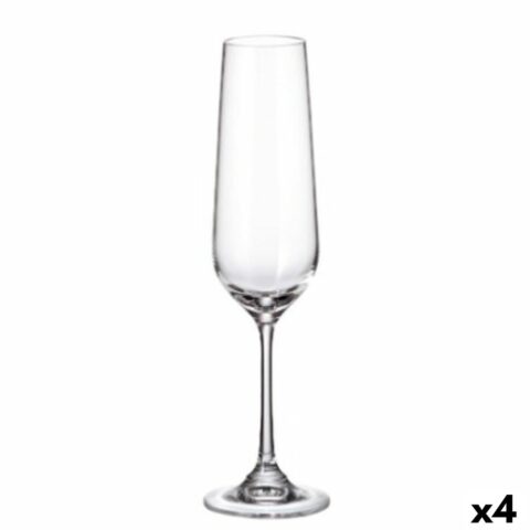 Σετ Ποτηριών Bohemia Crystal Sira champagne 200 ml x6 4 Μονάδες