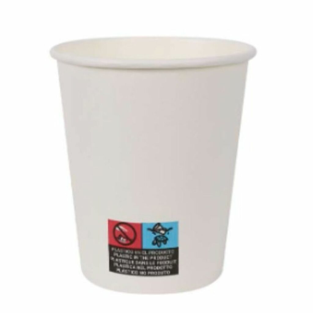 Σετ ποτηριών Algon Χαρτόνι Αναλώσιμα Λευκό 200 ml 36 Μονάδες (25 Τεμάχια)