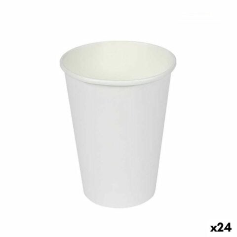 Σετ ποτηριών Algon Χαρτόνι Αναλώσιμα Λευκό 24 Μονάδες (50 Τεμάχια)