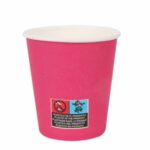 Σετ ποτηριών Algon Χαρτόνι Αναλώσιμα 200 ml Φούξια 36 Μονάδες (24 Τεμάχια)