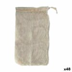 Επαναχρησιμοποιήσιμη τσάντα τροφίμων Quttin Οσπρια 35 x 20 cm (48 Μονάδες)