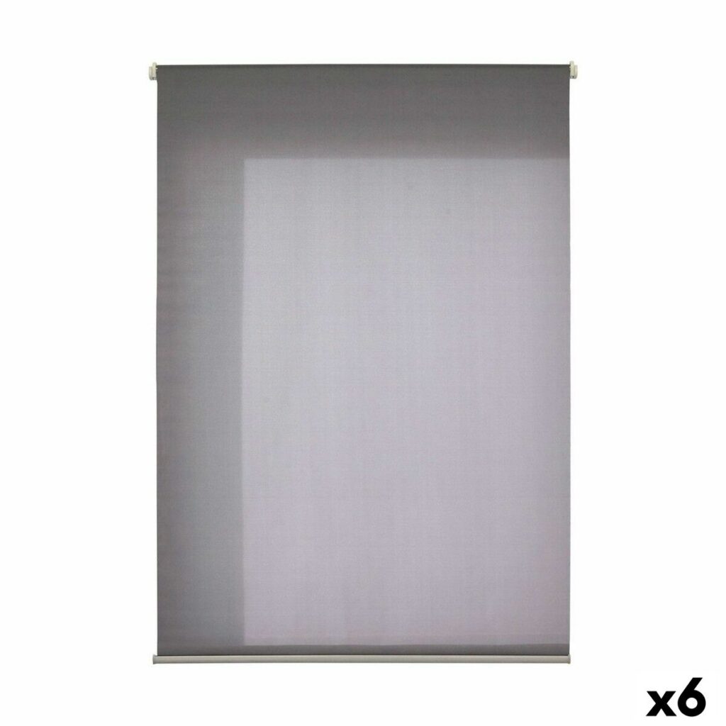 Τυφλωτή 120 x 180 cm Γκρι πολυεστέρας Πλαστική ύλη (x6)