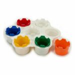 Παλέτα Pincello FSP001 Πολύχρωμο Πλαστική ύλη 23 x 6 x 25 cm Ζωγραφική με τα Δάχτυλα (12 Μονάδες)
