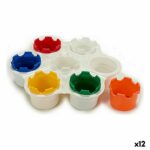 Παλέτα Pincello FSP001 Πολύχρωμο Πλαστική ύλη 23 x 6 x 25 cm Ζωγραφική με τα Δάχτυλα (12 Μονάδες)
