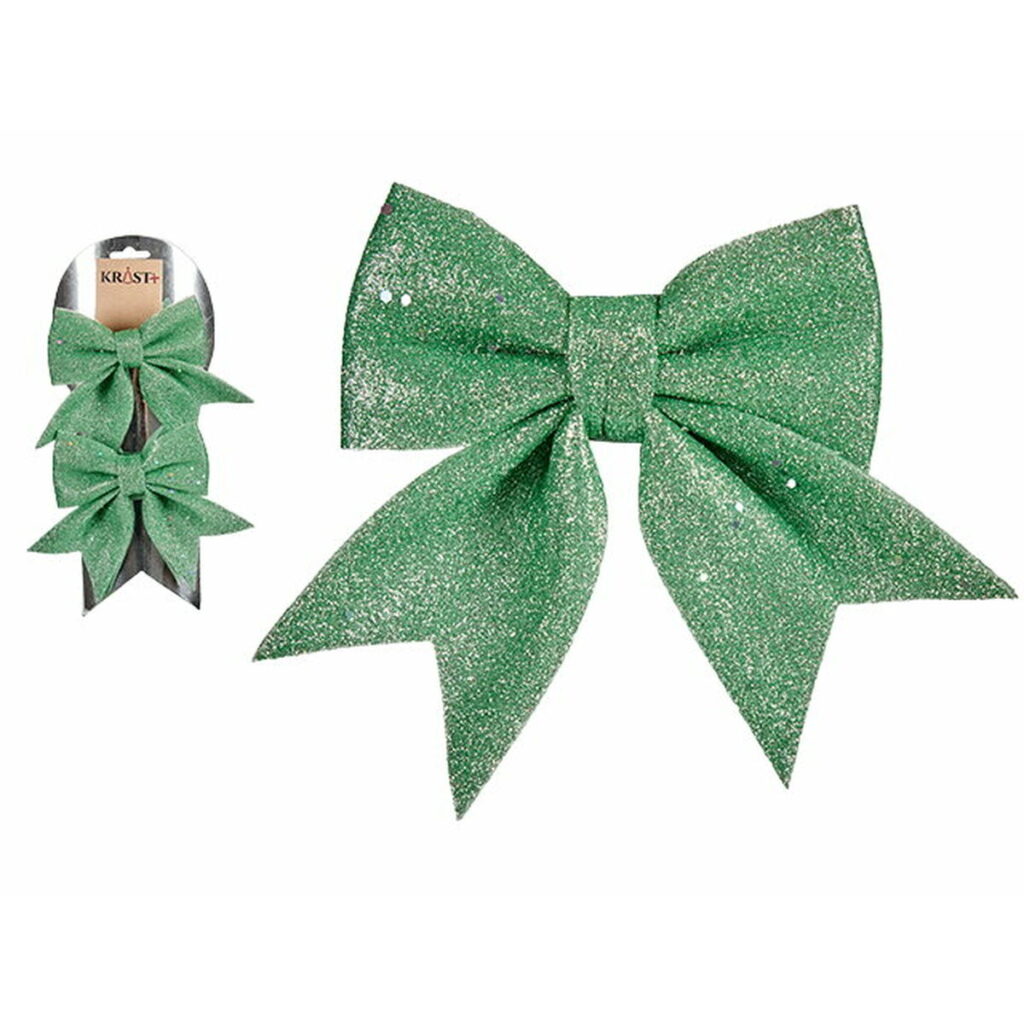 Χριστουγεννιάτικα Στολίδια Γραβάτα Πράσινο Πλαστική ύλη 17 x 2 x 13 cm (36 Μονάδες)