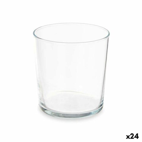 Ποτήρι Διαφανές Γυαλί 370 ml (24 Μονάδες)